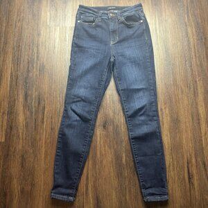 Judy Blue Skinny Fit Jeans Dark Wash Hidden Pocket JB82409DK Size 3/26